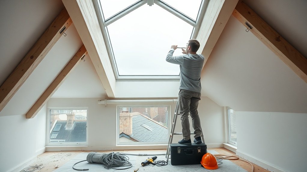 Electric Skylight Installation Ealing