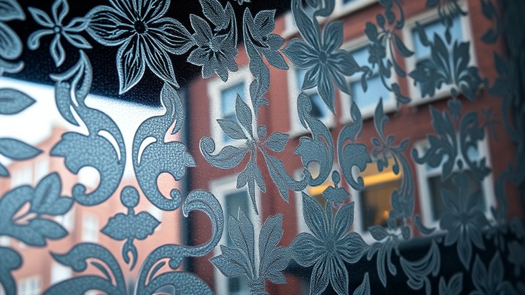 Patterned Decorative Glass Ealing